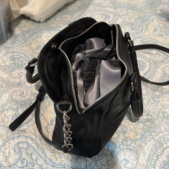 NWOT Audrey Brooke black leather purse - Picture 1 of 5